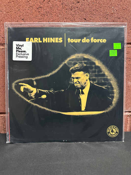 Used Vinyl: Earl Hines "Tour De Force" LP (Orange and black smoke vinyl)