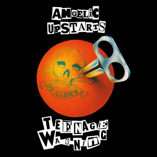 Angelic Upstarts "Teenage Warning" LP (Orange Vinyl)