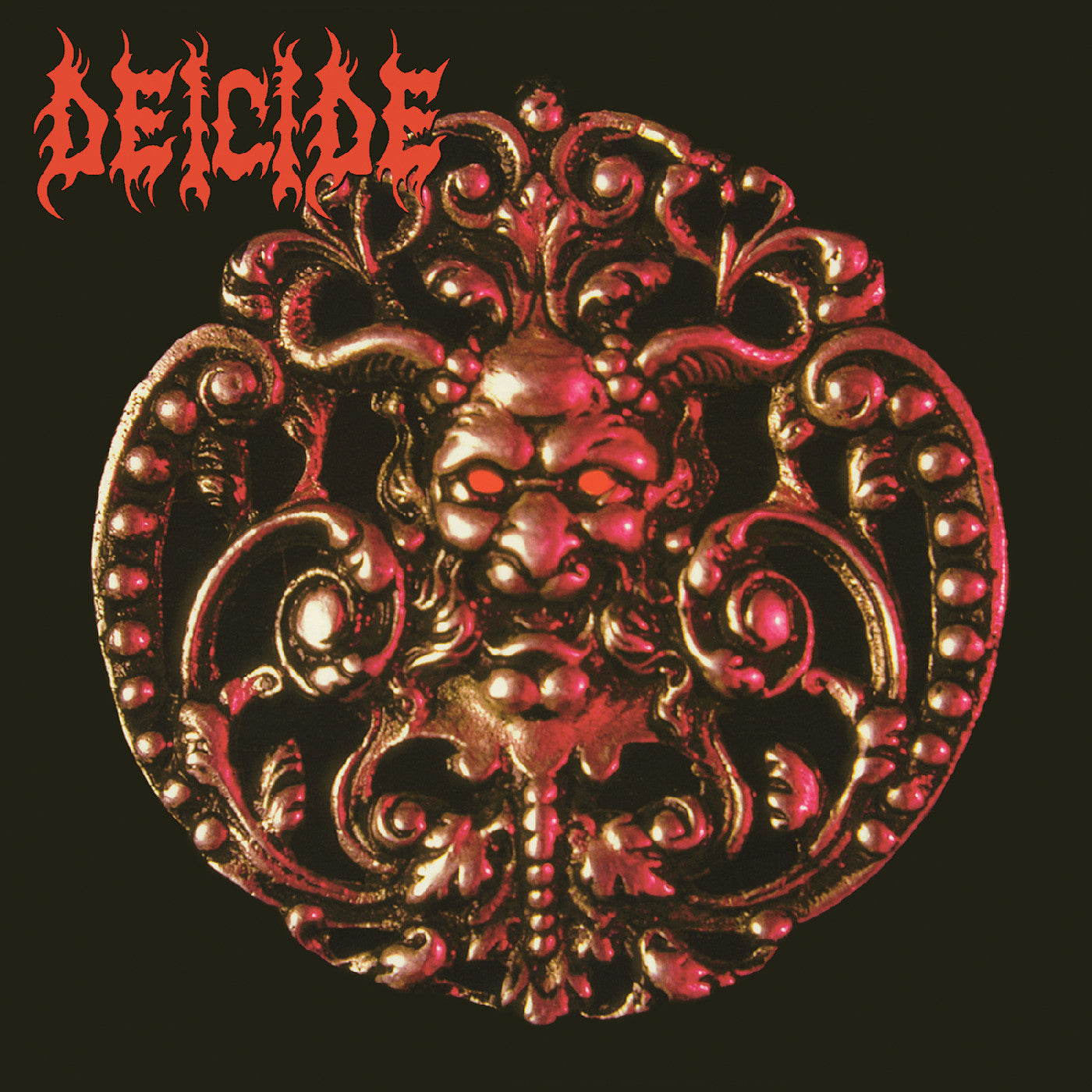 Deicide "S/T" LP (Metallic Red & White "Centurion" Vinyl)