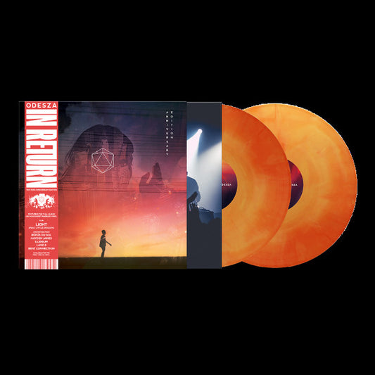 Odesza "In Return (10 Year Anniversary Edition)" 2xLP (Red/Yellow Marble Vinyl)