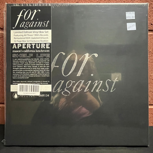 Used Vinyl: For Against "Aperture | Mason's California Lunchroom | Shelf Life" 3xLP Box Set (Sealed)
