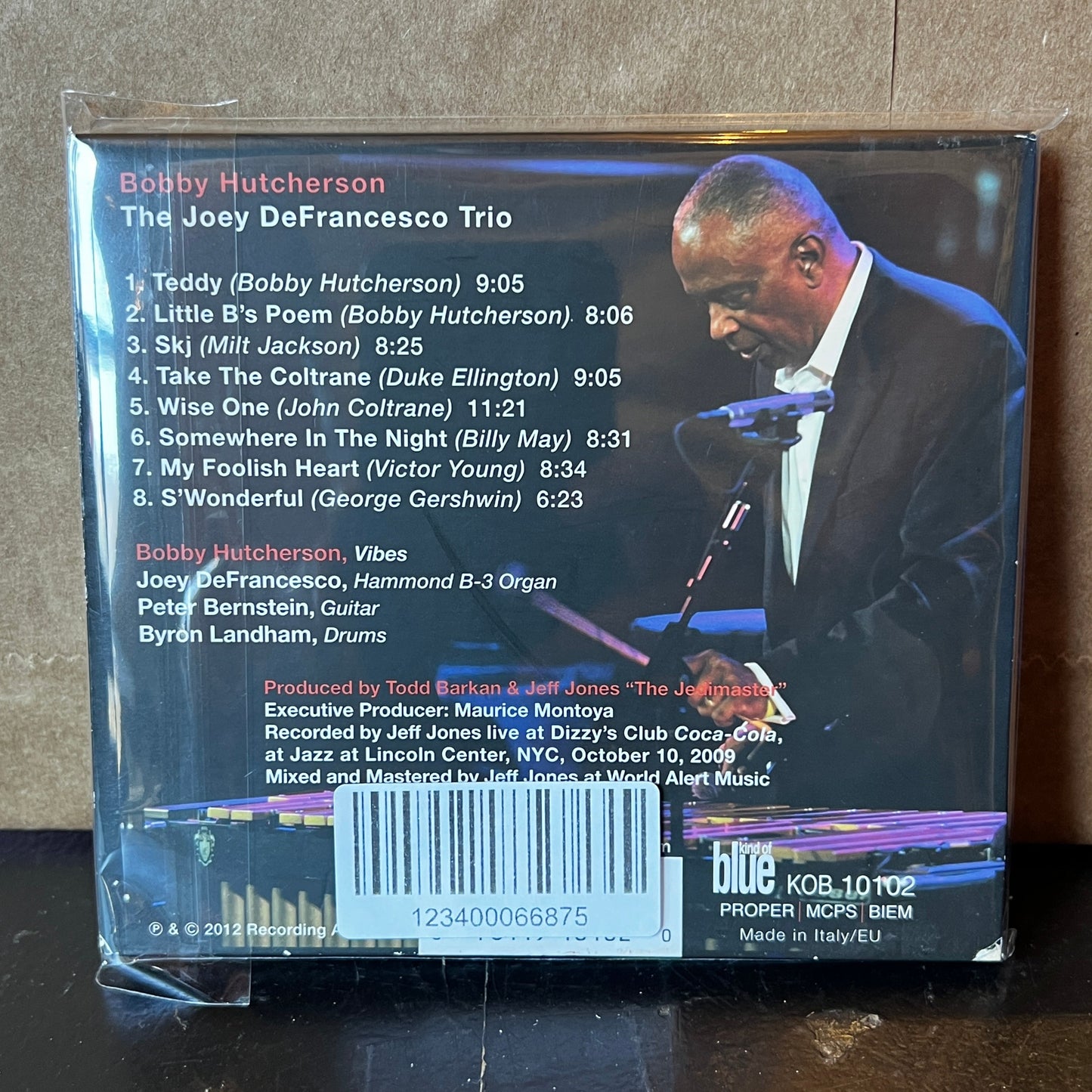 Used CD: Bobby Hutcherson "Somewhere In The Night" CD (2012 Press)