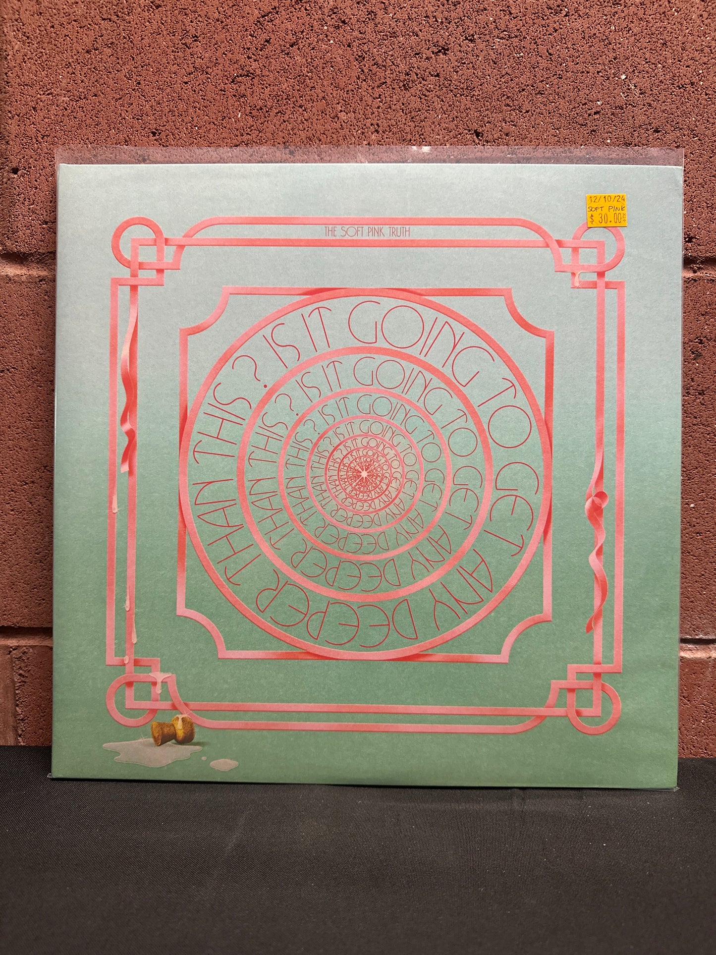 Used Vinyl:  The Soft Pink Truth ”Is It Going To Get Any Deeper Than This?” 2xLP (Green vinyl)