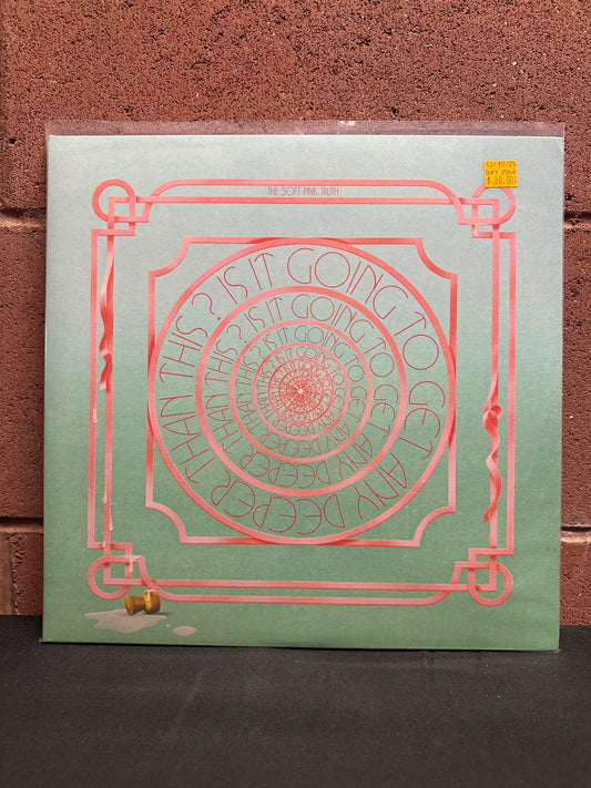 Used Vinyl:  The Soft Pink Truth ”Is It Going To Get Any Deeper Than This?” 2xLP (Green vinyl)