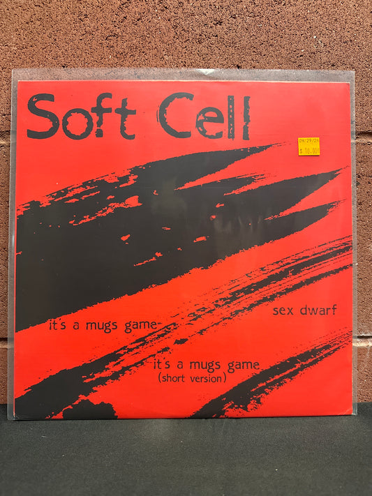 Used Vinyl:  Soft Cell ”It's A Mug's Game” 12"