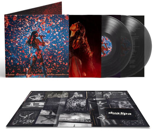 PRE-ORDER: Dua Lipa "Live From Mexico " 2xLP (Black Ice Color Vinyl)