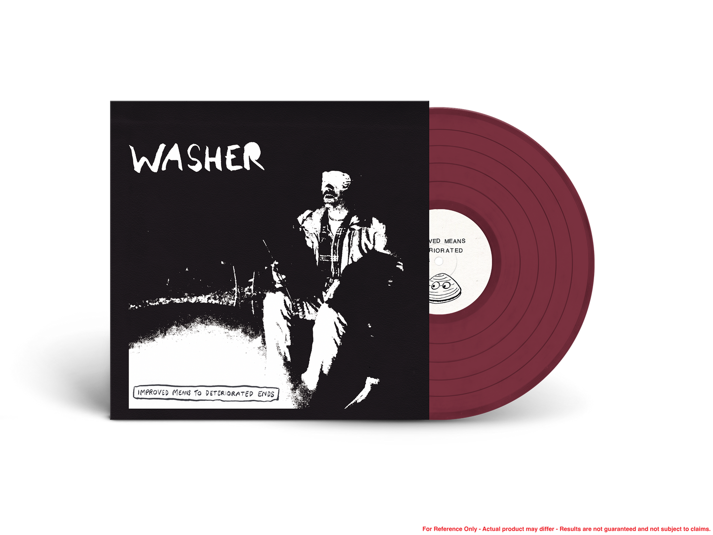 PRE-ORDER: Washer "Improved Means To Deteriorated Ends" LP (Burgundy Vinyl)