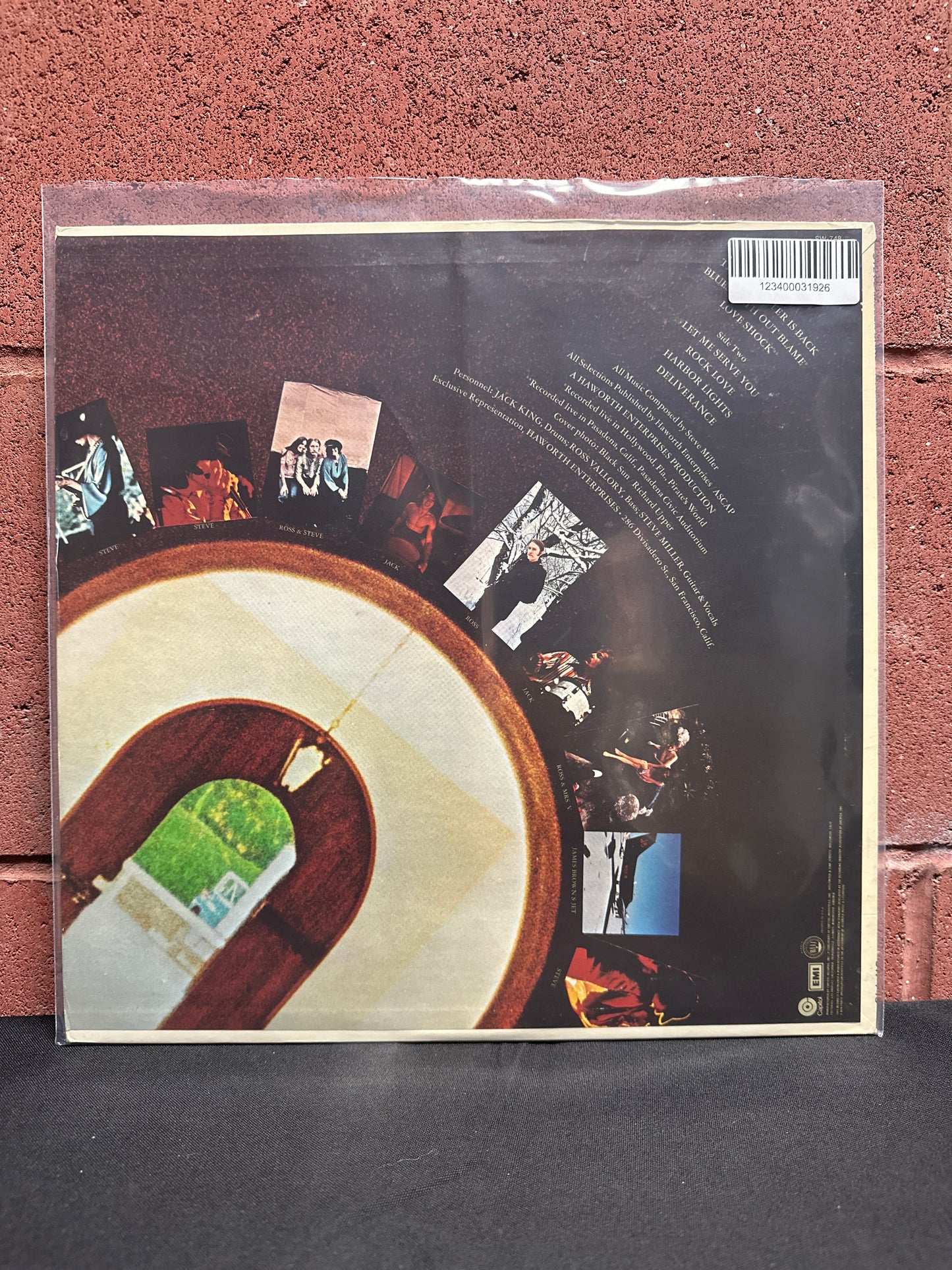 Used Vinyl:  Steve Miller Band ”Rock Love” LP