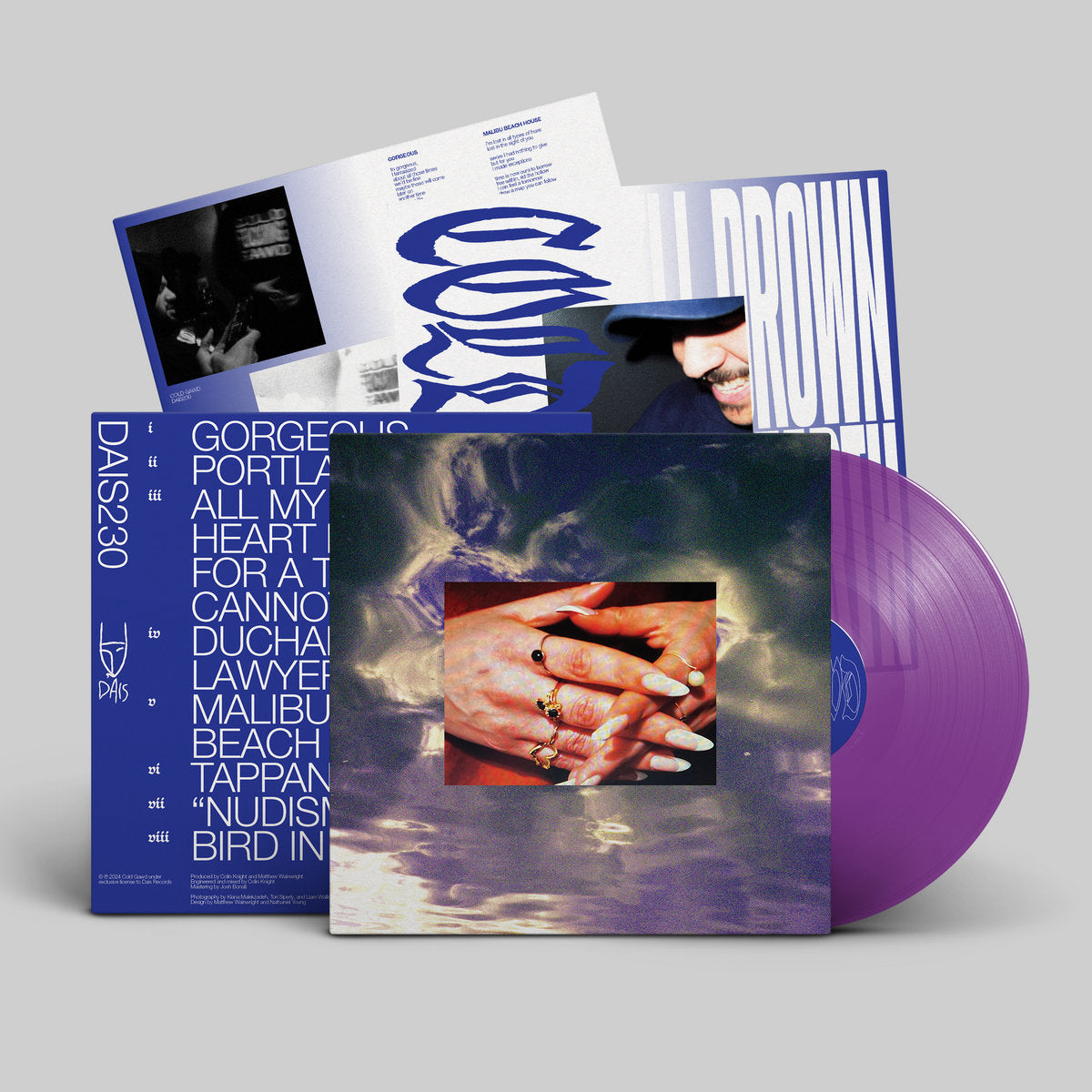 Cold Gawd "I'll Drown on This Earth" LP (Purple Vinyl)