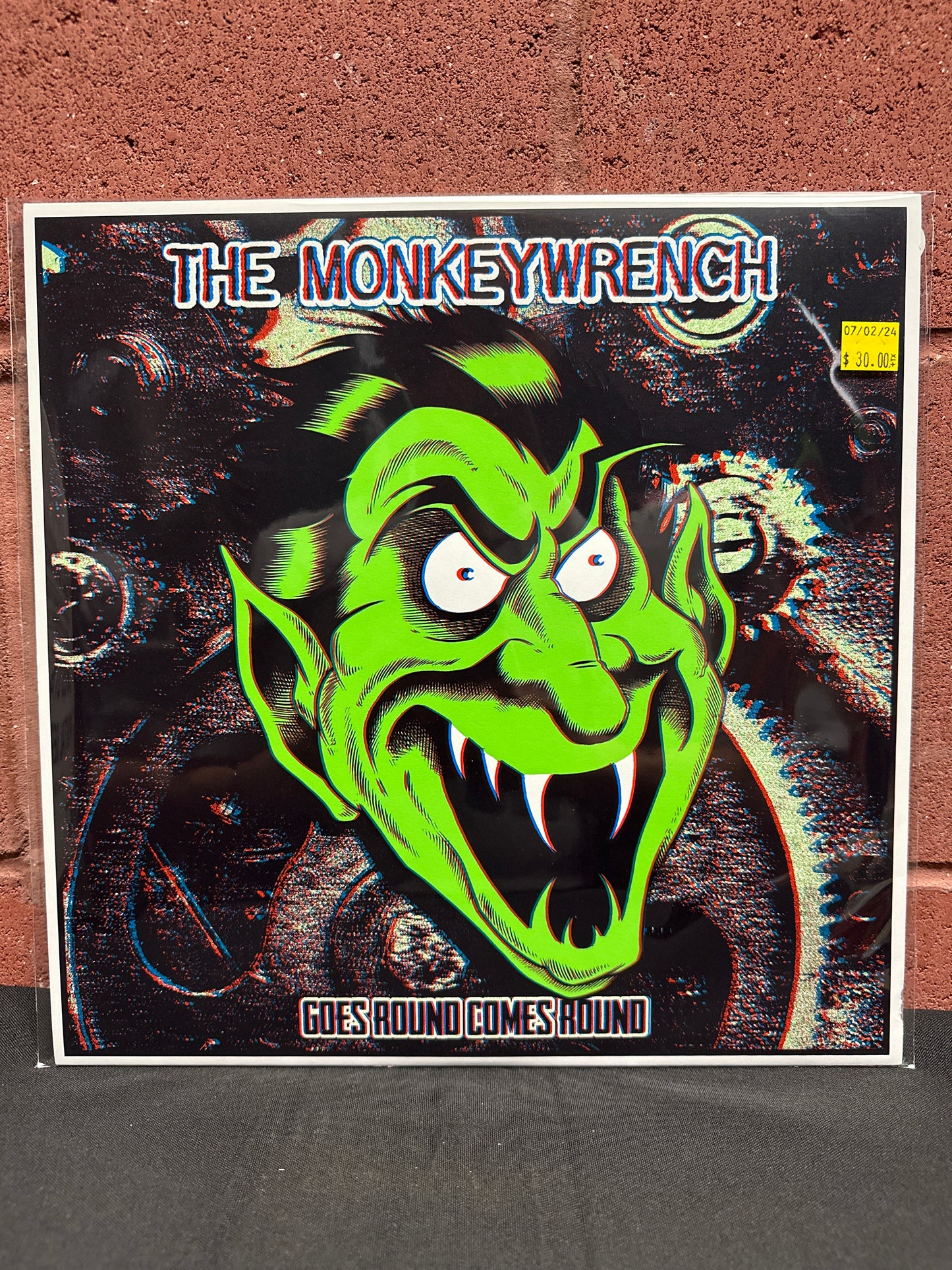 Used Vinyl:  The Monkeywrench ”Goes Round Comes Round” LP