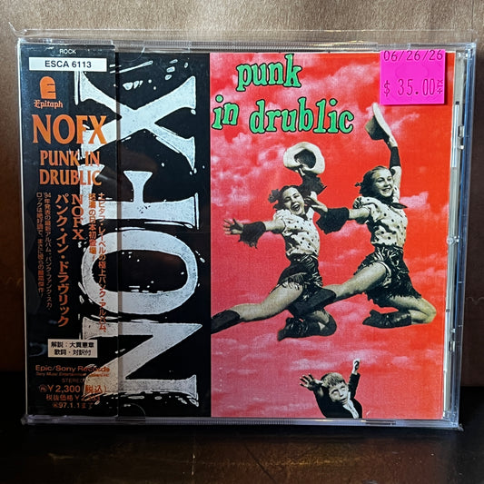 Used CD: NOFX "Punk In Drublic" CD (1995 Japanese Press)