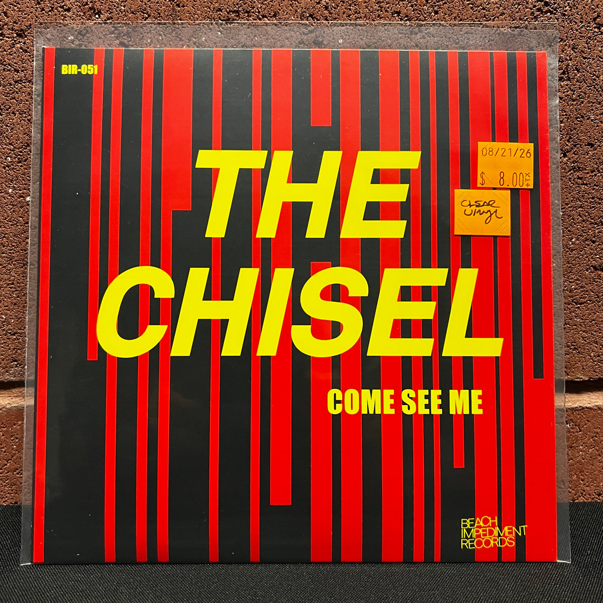 Used Vinyl: The Chisel "Come See Me" 7" (Clear Vinyl)