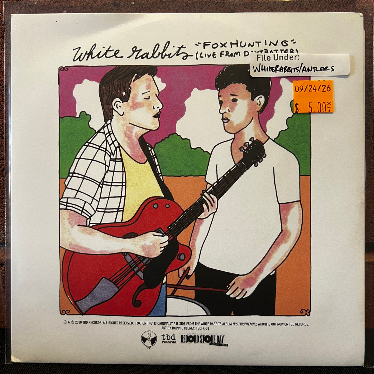 Used Vinyl: White Rabbits / The Antlers "Split" 7"