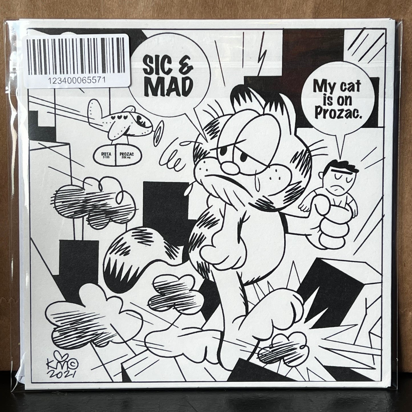Used Vinyl: The Slackers & Papa B / Sic & Mad "Love I Bring / My Cat Is On Prozac" 7"