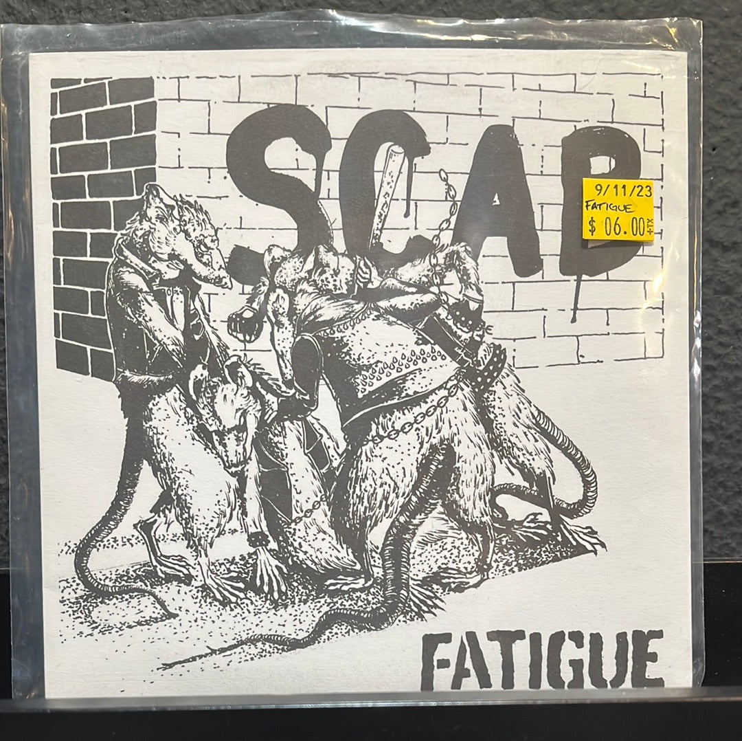 USED VINYL: Fatigue “Scab” 7"