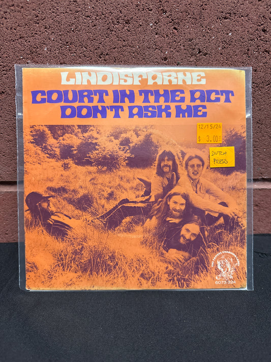 Used Vinyl: Lindisfarne "Court In The Act" 7"