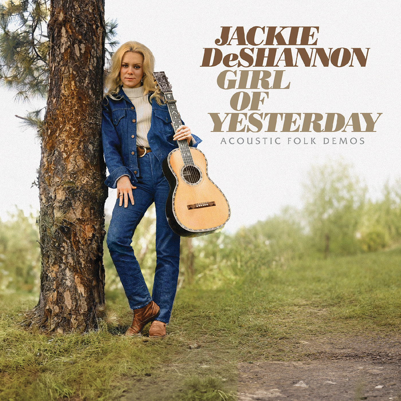 PRE-ORDER: Jackie DeShannon "Girl of Yesterday: Acoustic Folk Demos" LP (Beige Vinyl)