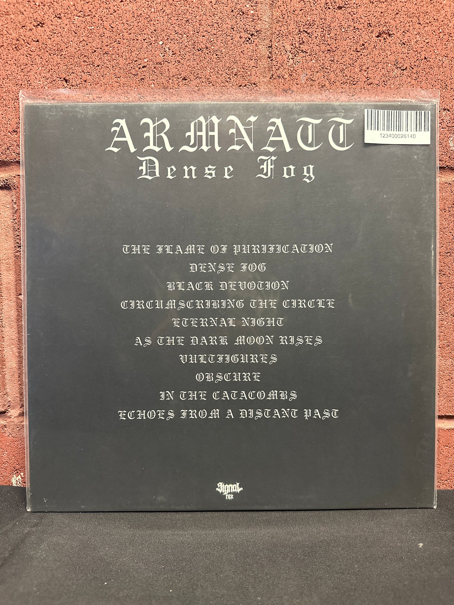 Used Vinyl:  Armnatt ”Dense Fog” LP