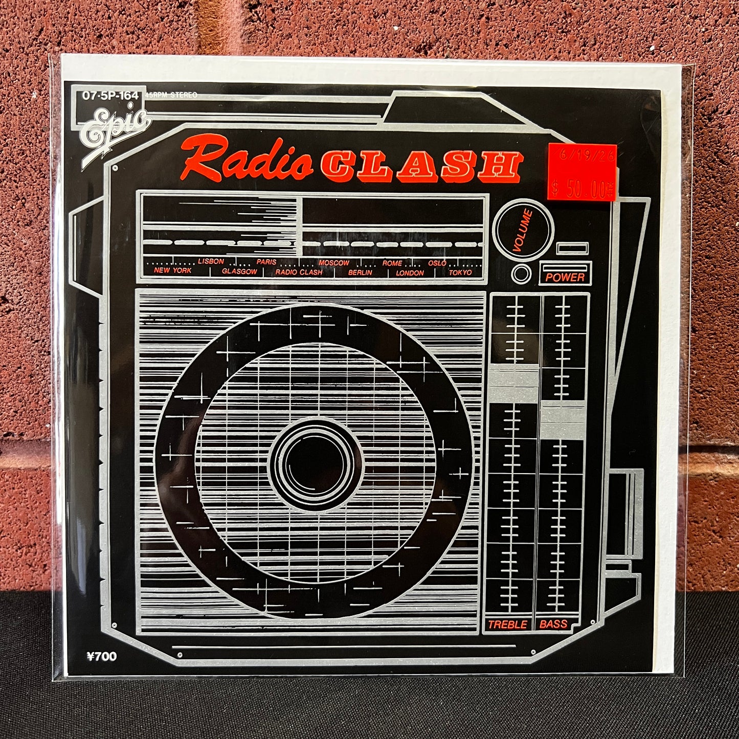 Used Vinyl: The Clash "This Is Radio Clash / Radio Clash" 7" (1981 Japanese Press)
