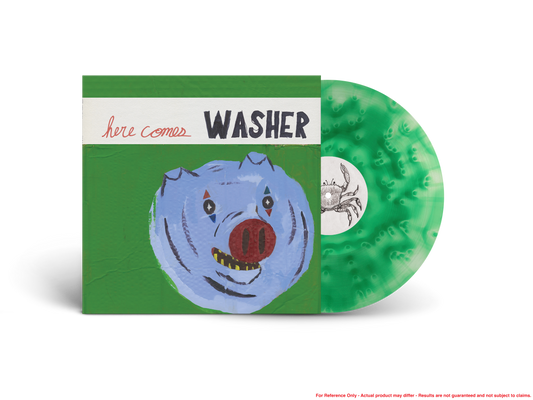PRE-ORDER: Washer "Here Comes Washer" LP (Cloudy Green Vinyl)