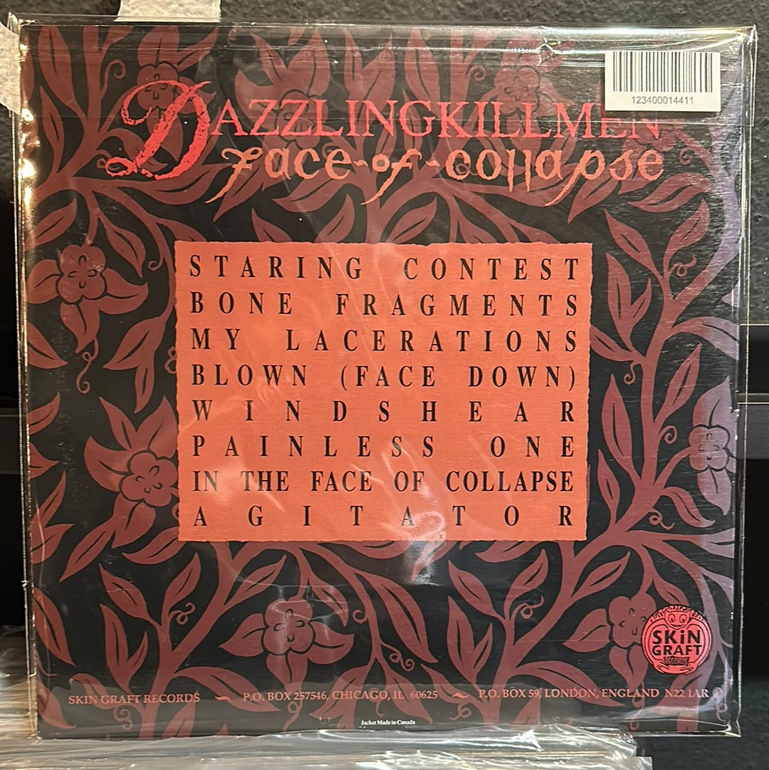 Used Vinyl:  Dazzling Killmen ”Face Of Collapse” LP