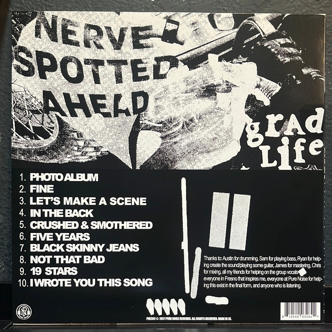 USED VINYL: Graduating Life “II” LP (Black inside Royal Blue)