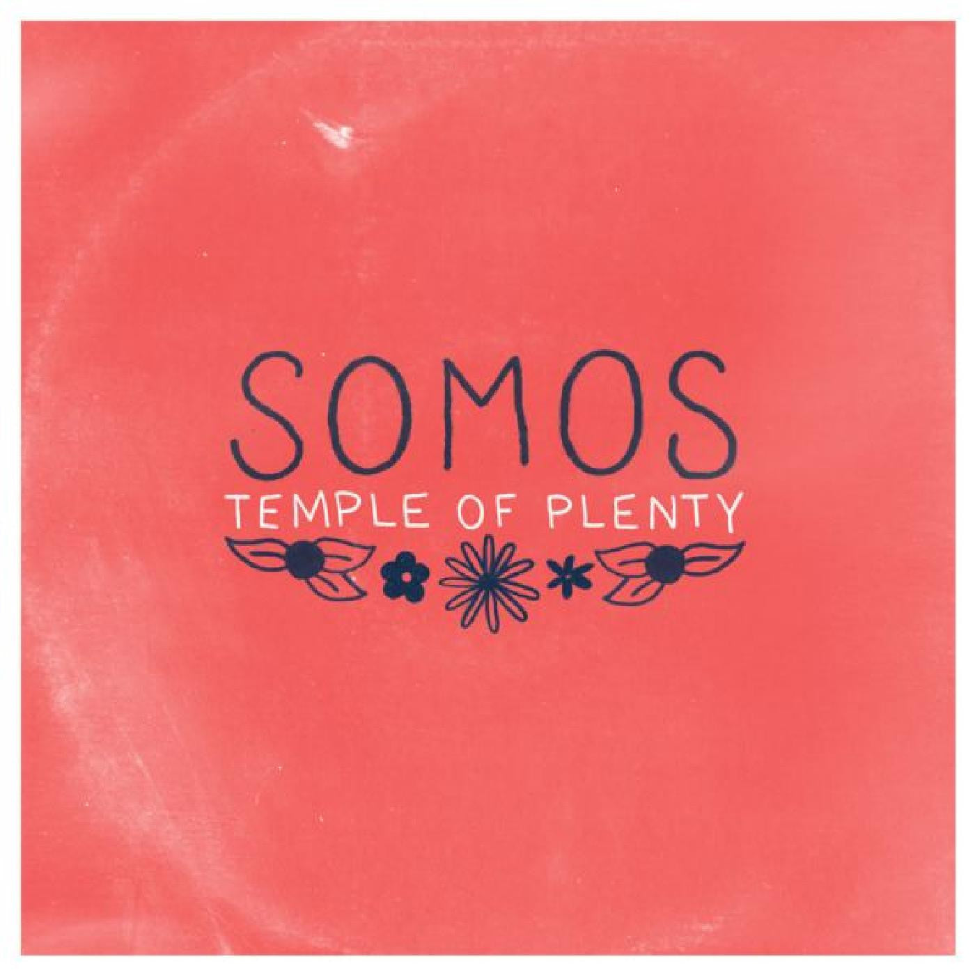 PRE-ORDER: Somos "Temple Of Plenty" LP (Red & Sea Glass Blue Splash Vinyl)