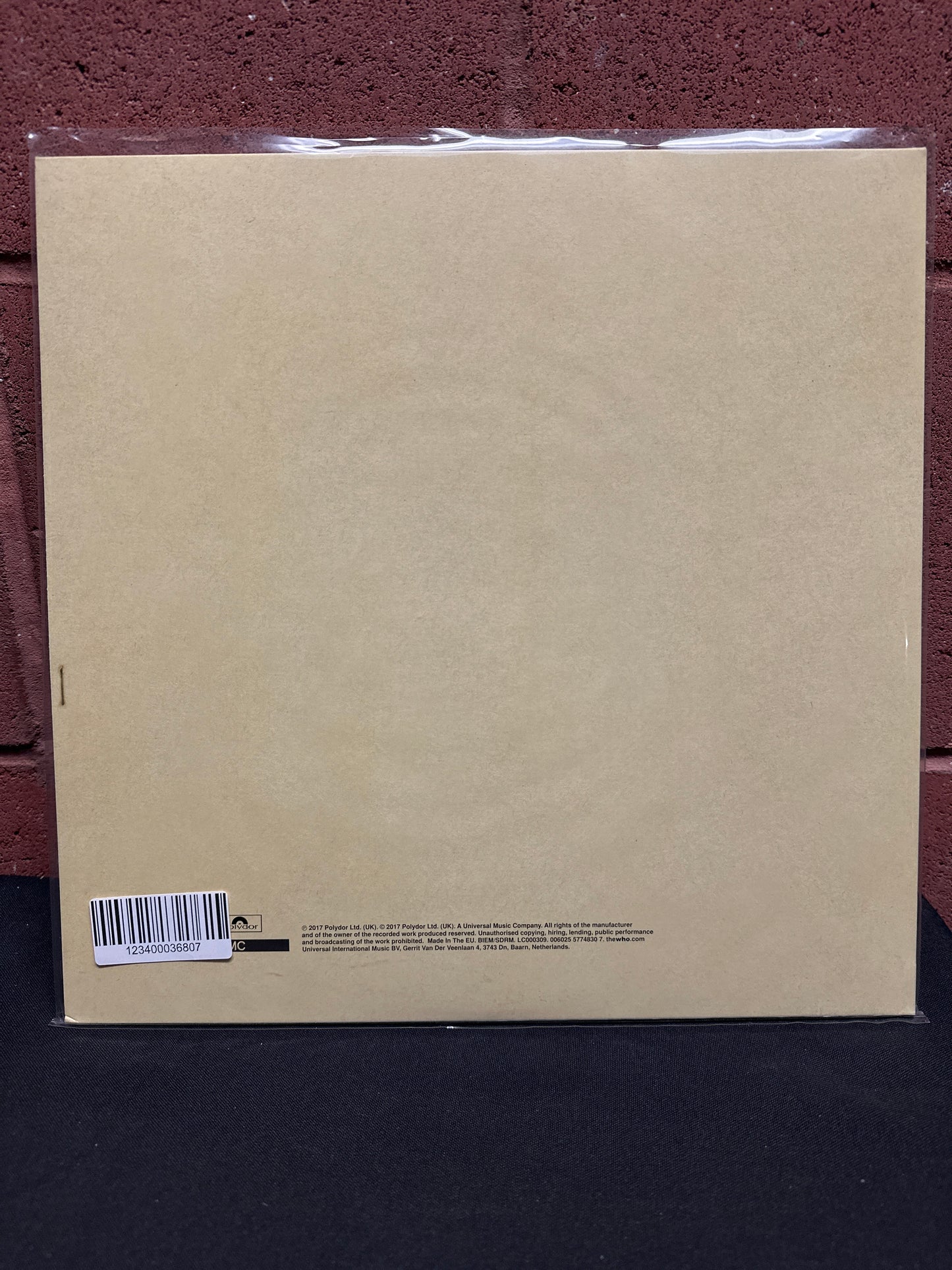 Used Vinyl:  The Who ”Live At Leeds” LP