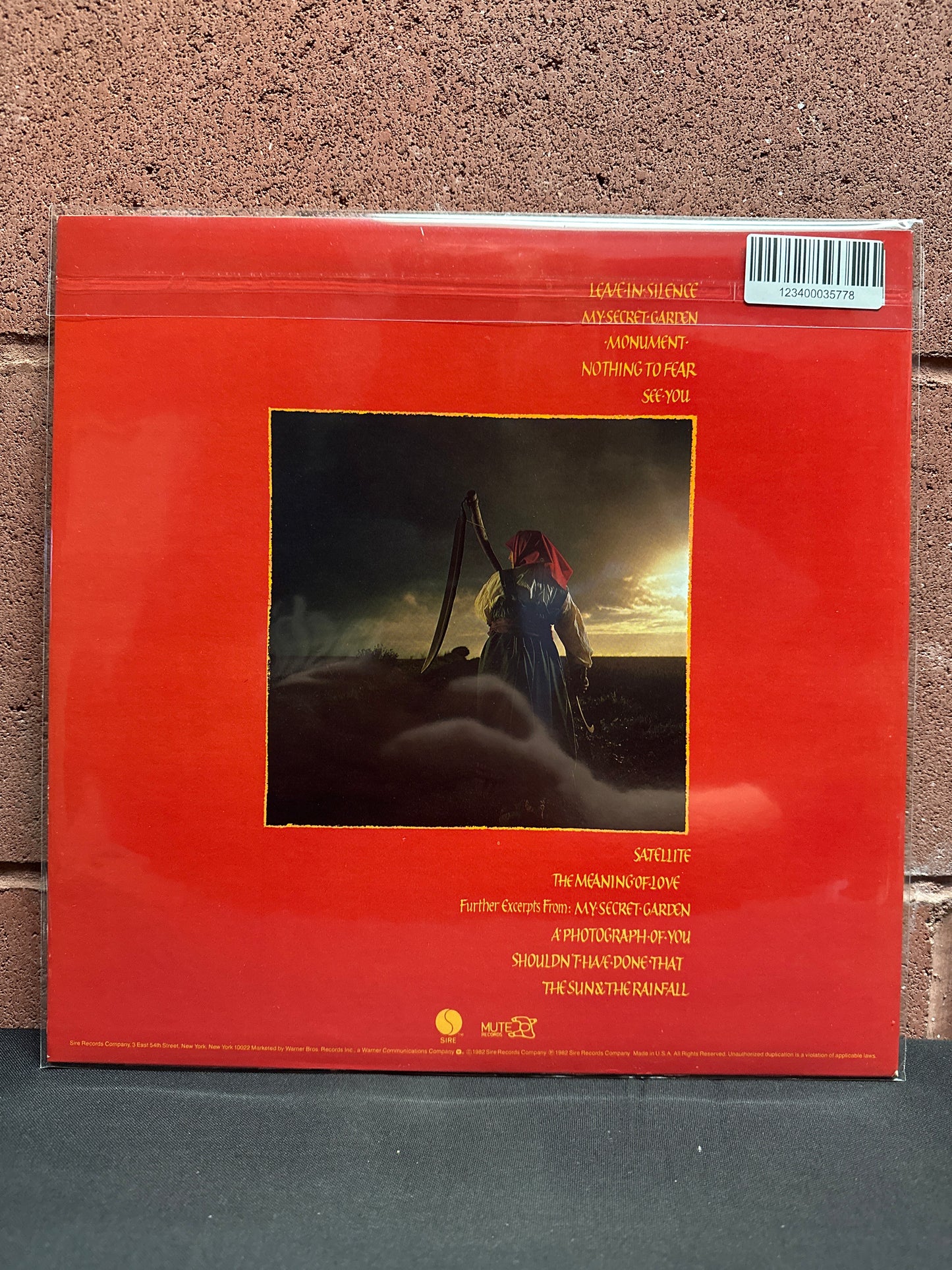 Used Vinyl:  Depeche Mode ”A Broken Frame” LP