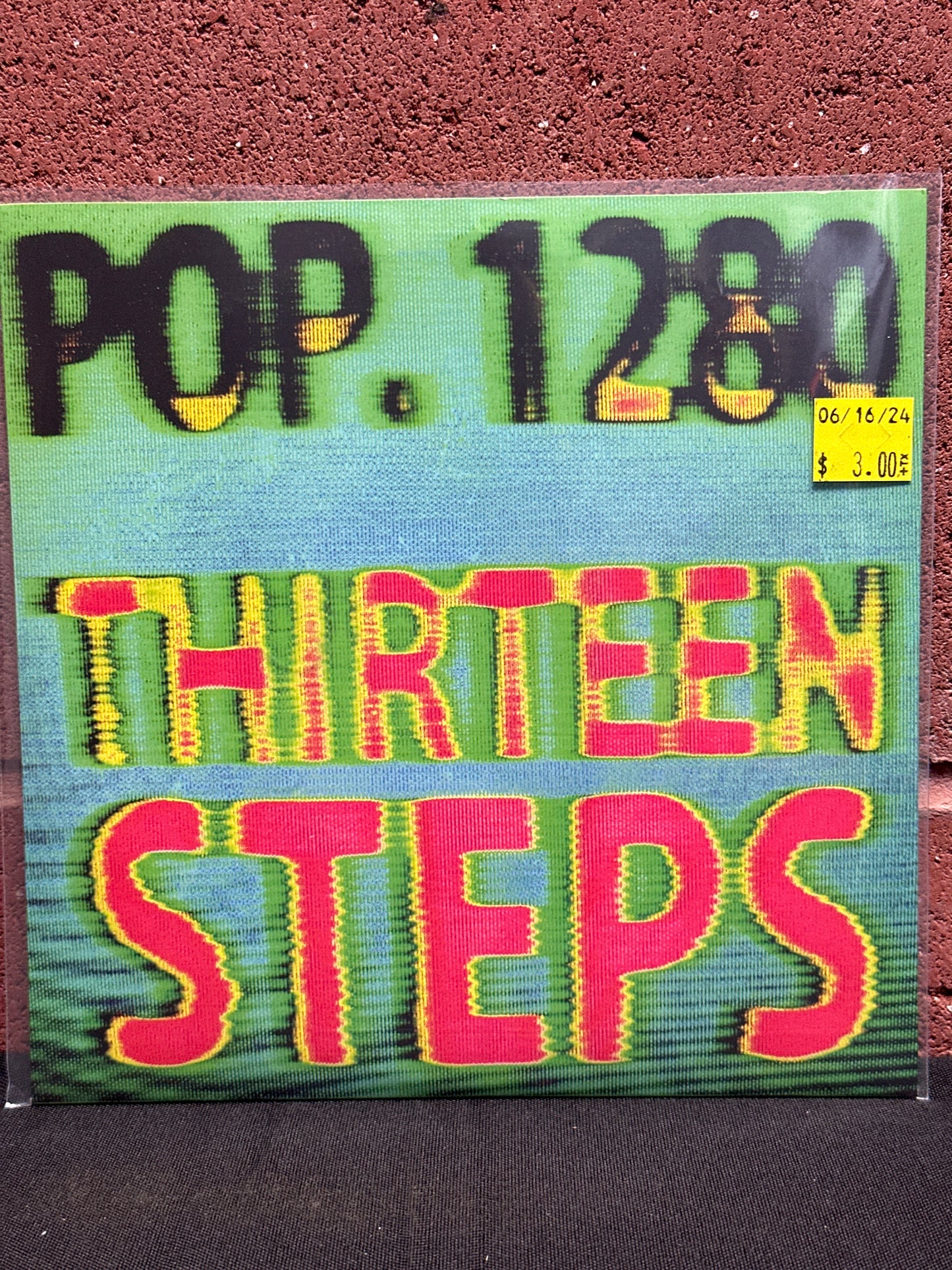 Used Vinyl:  Pop. 1280 ”Thirteen Steps” 7"