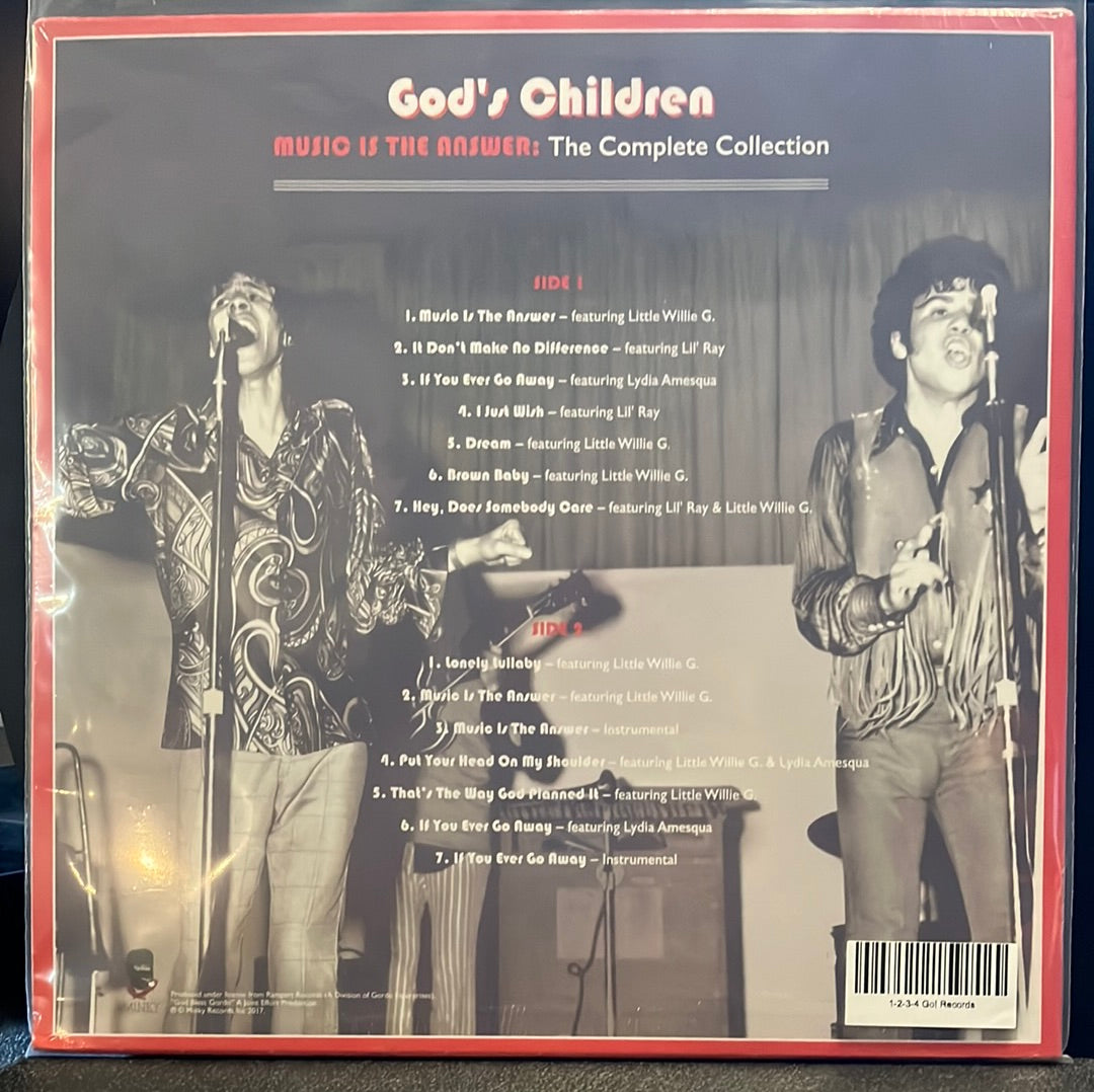 USED VINYL: God's Children "Music Is The Answer: The Complete Collection" LP