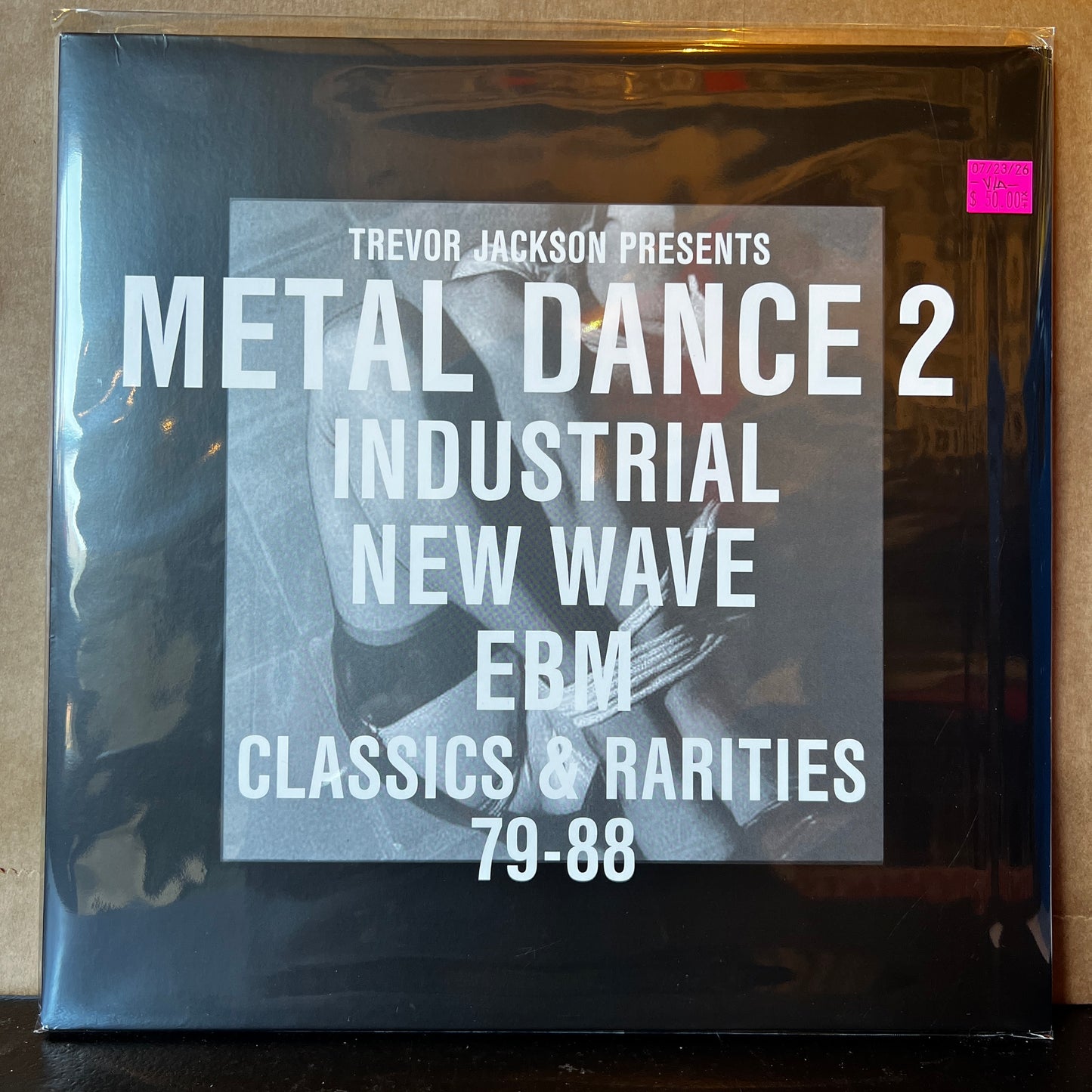 Used Vinyl: V/A - "Metal Dance 2 (Industrial New Wave EBM Classics & Rarities 79-88)" 2xLP (2013 UK Press)