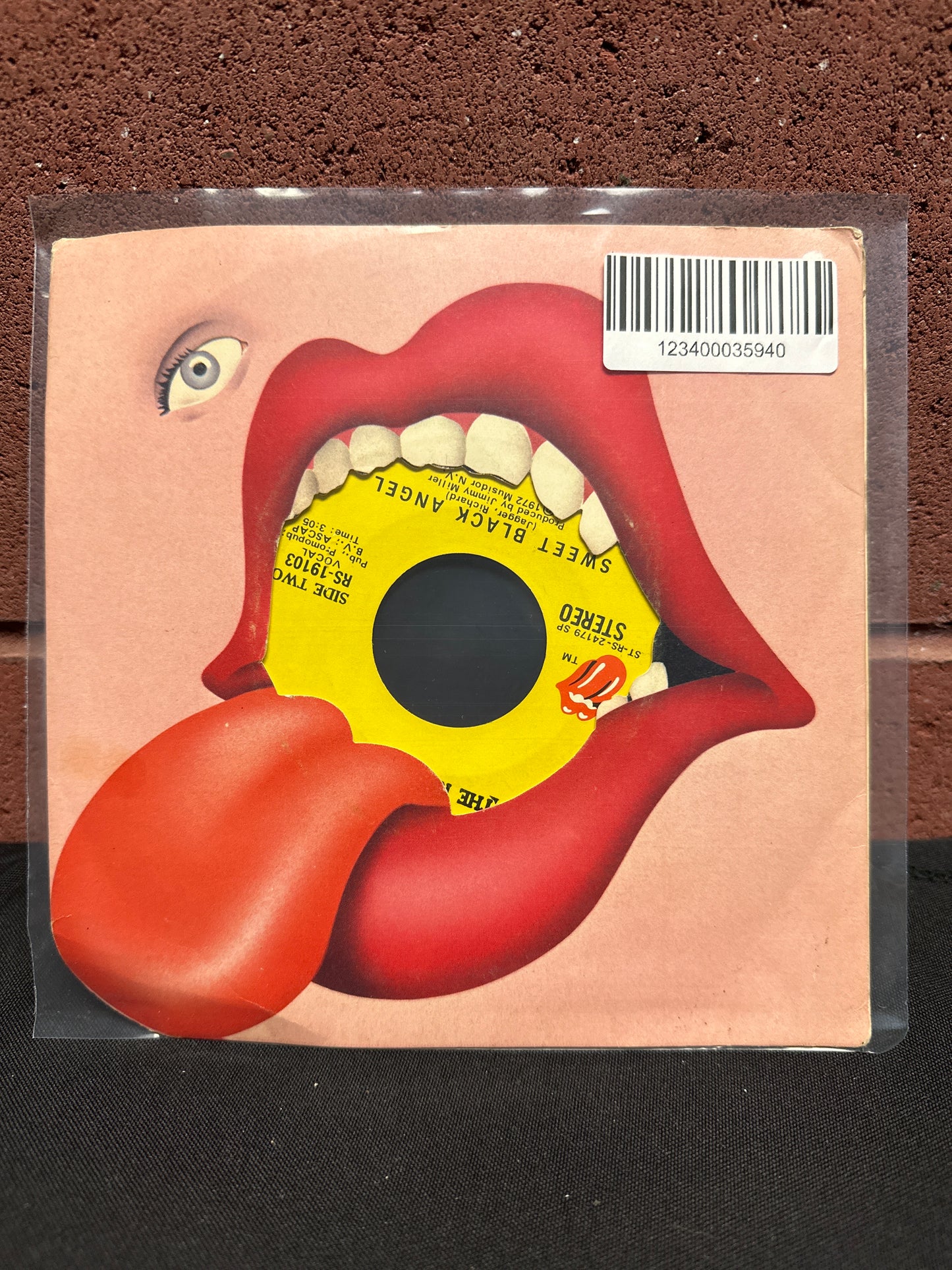 Used Vinyl:  The Rolling Stones ”Tumbling Dice” 7"