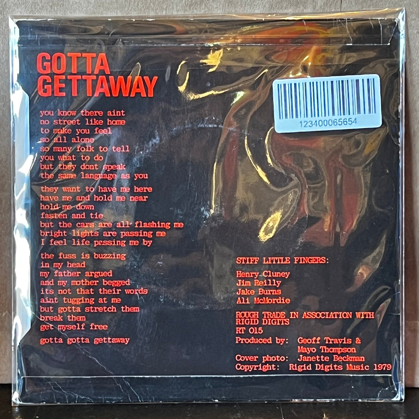 Used Vinyl: Stiff Little Fingers "Gotta Gettaway / Bloody Sunday" 7" (1979 UK Issue)