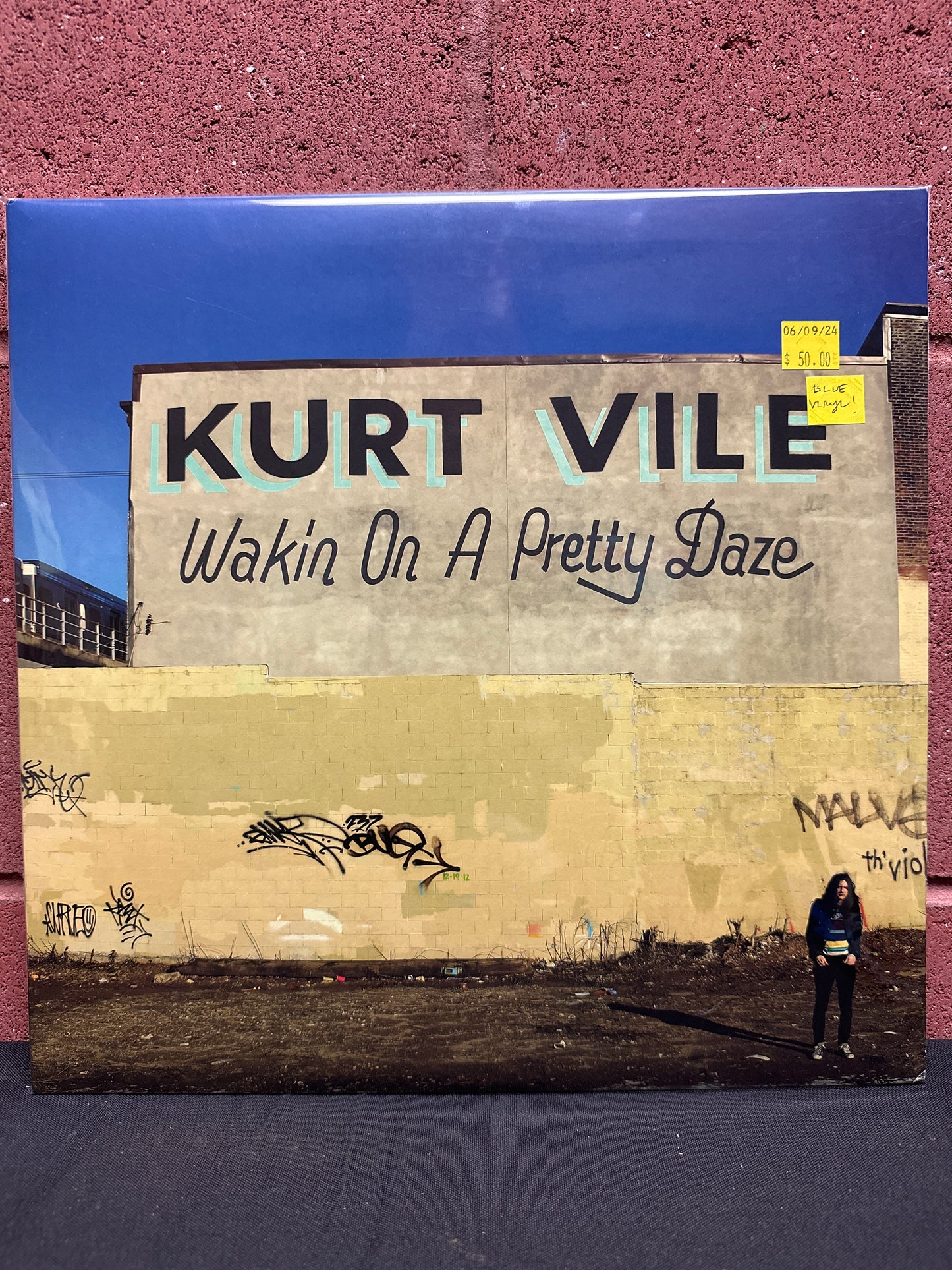 Used Vinyl:  Kurt Vile ”Wakin On A Pretty Daze” 2xLP (Blue vinyl)