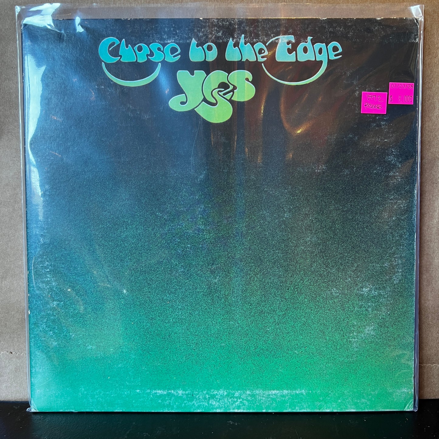 Used Vinyl: Yes "Close To The Edge" LP (1972 Press)