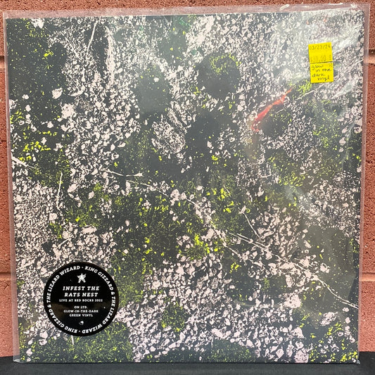 Used Vinyl:  King Gizzard And The Lizard Wizard ”Infest The Rats Nest (Live At Red Rocks 2022)” LP (Glow in the dark vinyl)