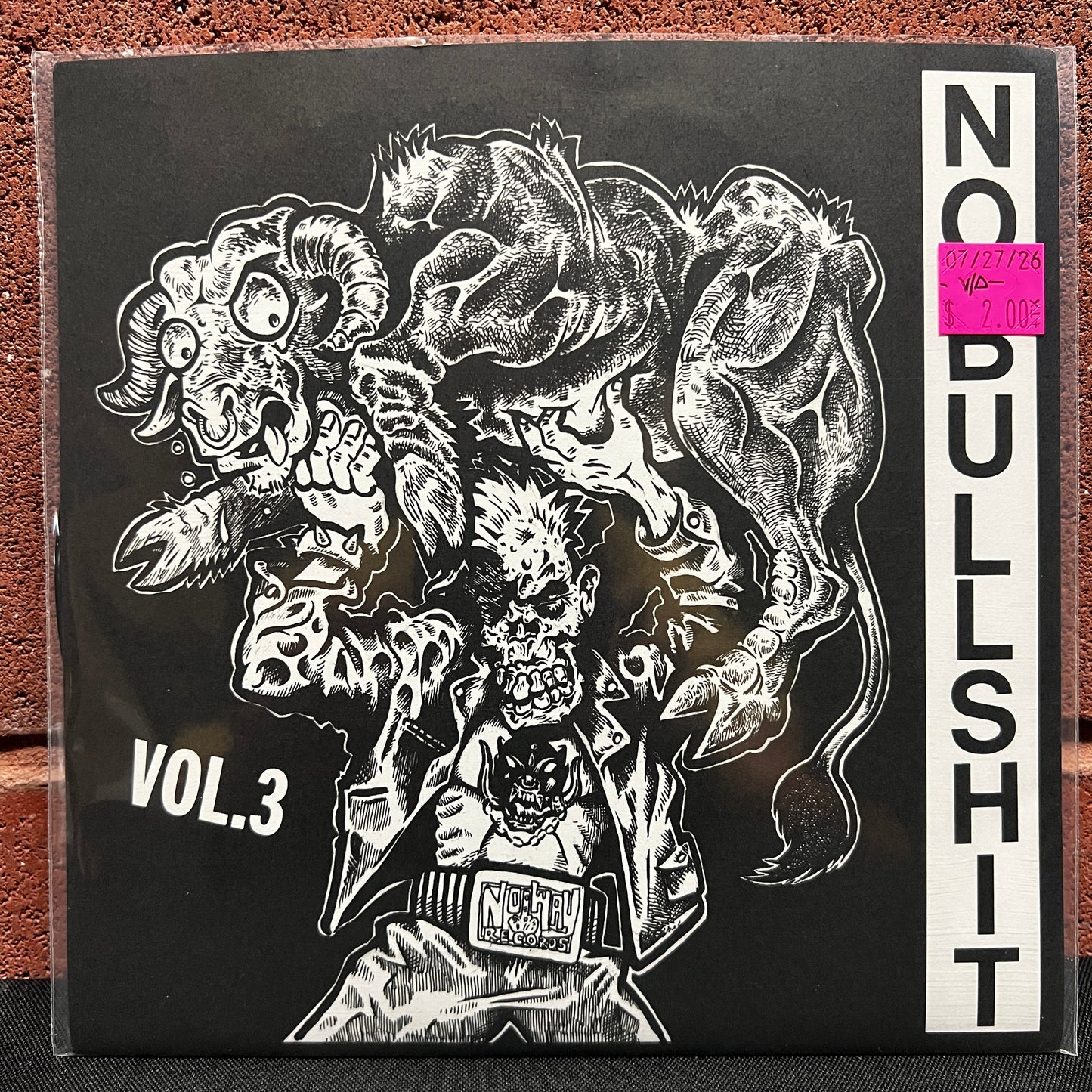 Used Vinyl: V/A - "No Bullshit Vol.3" 7" (2007 Press)