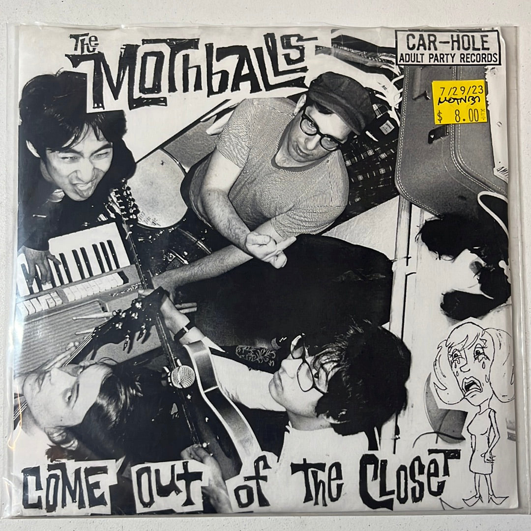 USED VINYL: The Mothballs “Come Out Of The Closet” 7 – 1-2-3-4 Go