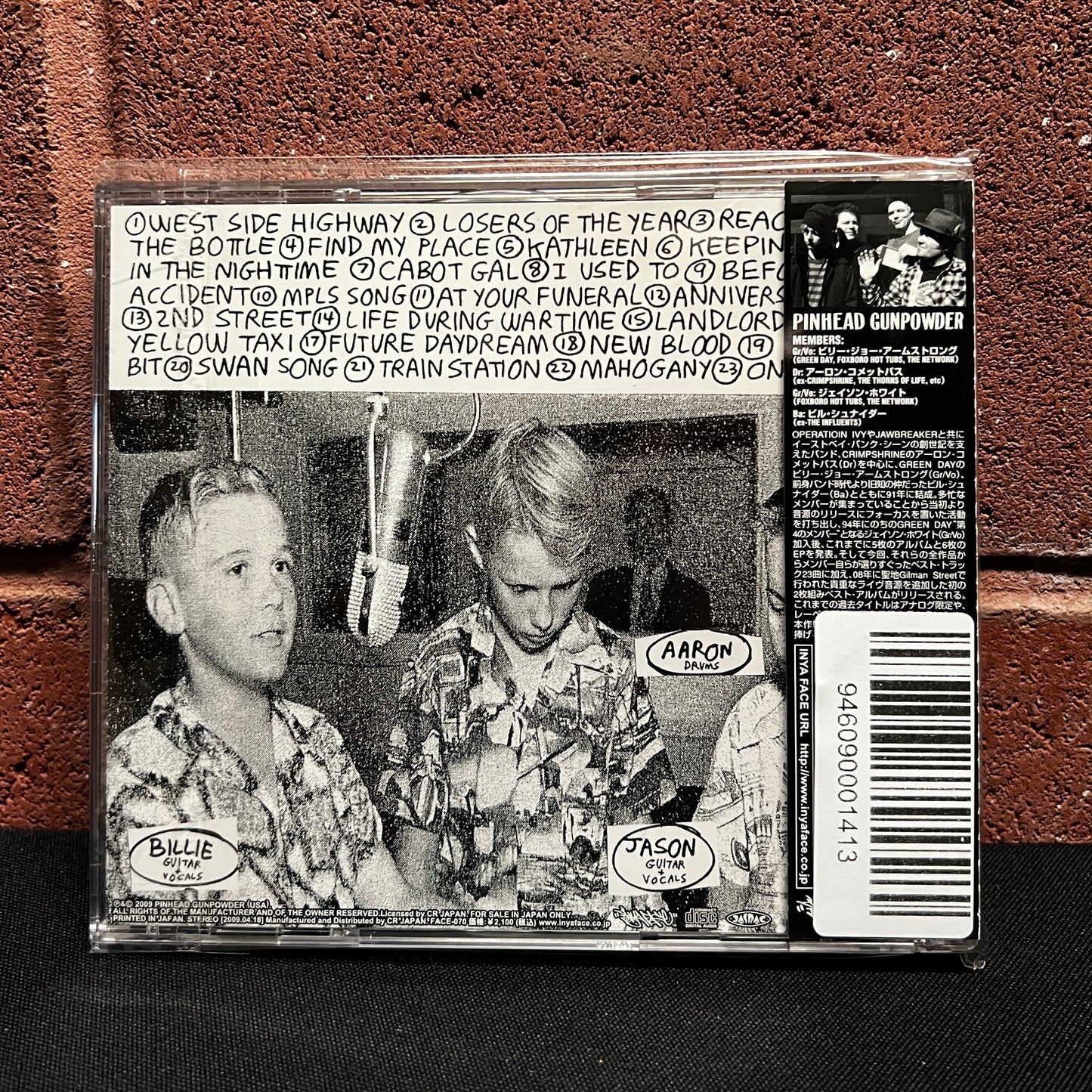 Used CD: Pinhead Gunpowder "Kick Over The Traces" 2xCD (2009 Japanese Press w/ Bonus Disc!)