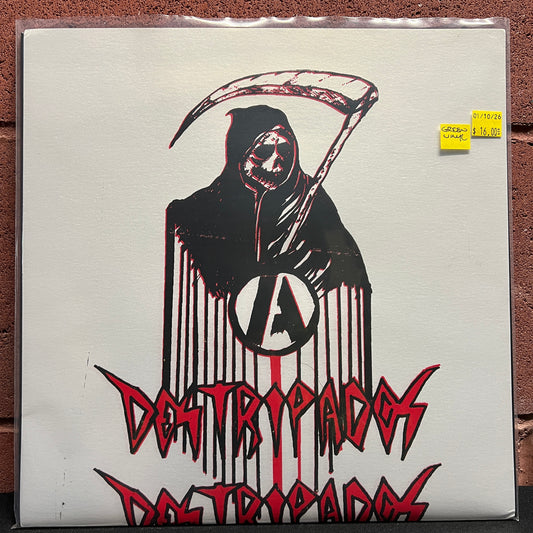 Used Vinyl: Destripados "Gutless" LP (Green Vinyl - Silk Screen Sleeve)