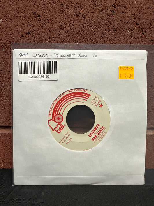 Used Vinyl:  Ron Dante ”Charmer ” 7" (Promo)