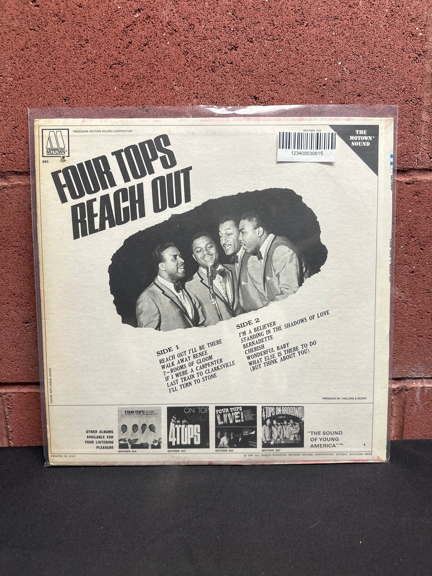 Used Vinyl:  Four Tops ”Four Tops Reach Out” LP