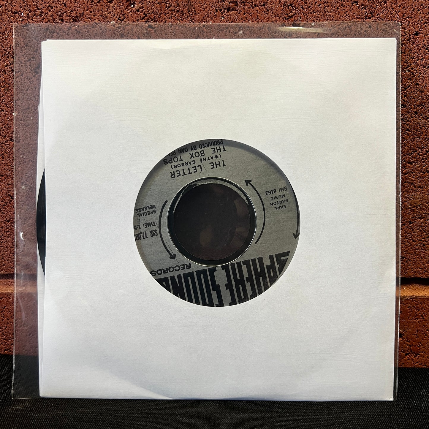 Used Vinyl: Box Tops "The Letter / Happy Times" 7"
