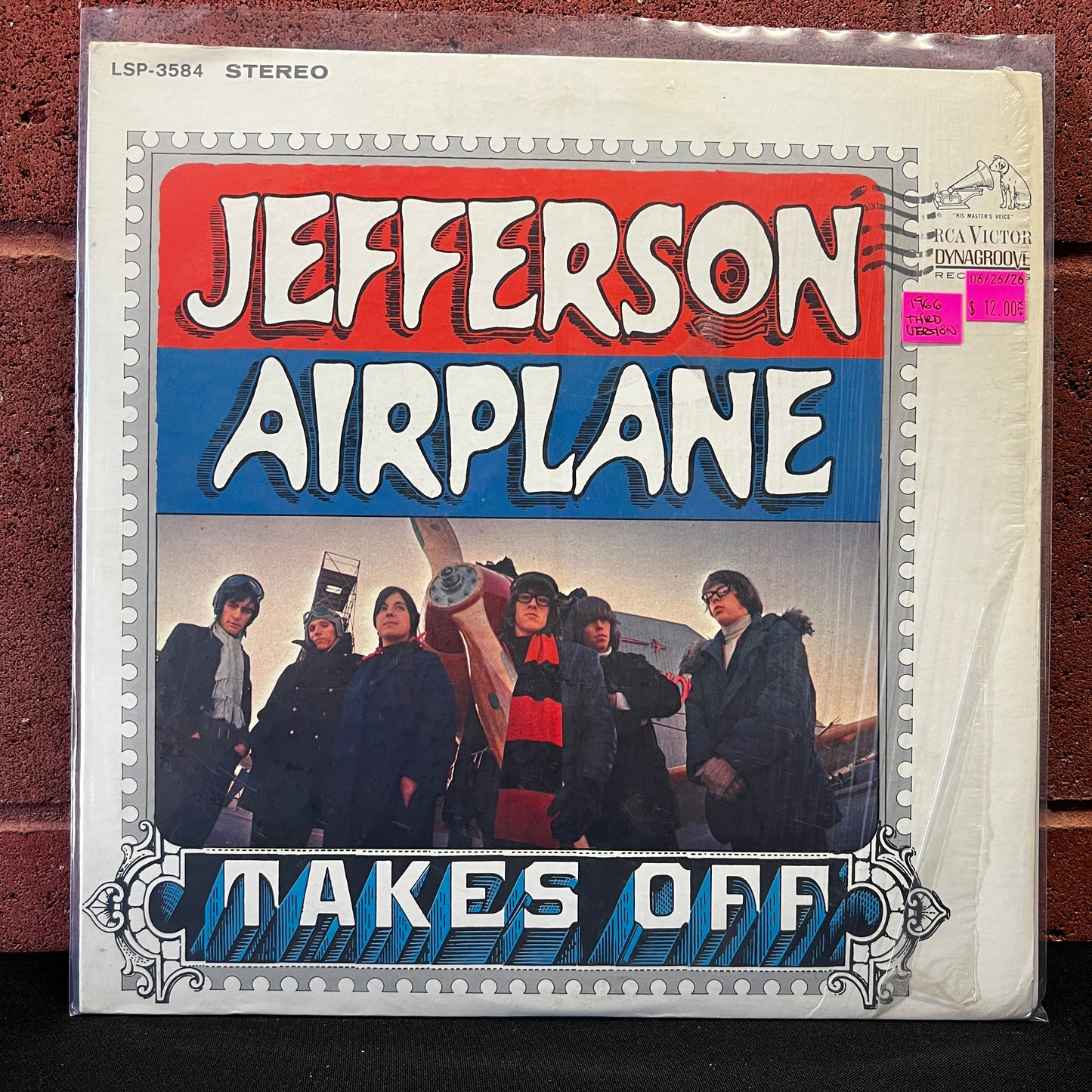 Used Vinyl: Jefferson Airplane "Takes Off" LP (1966 Press - Third Version)