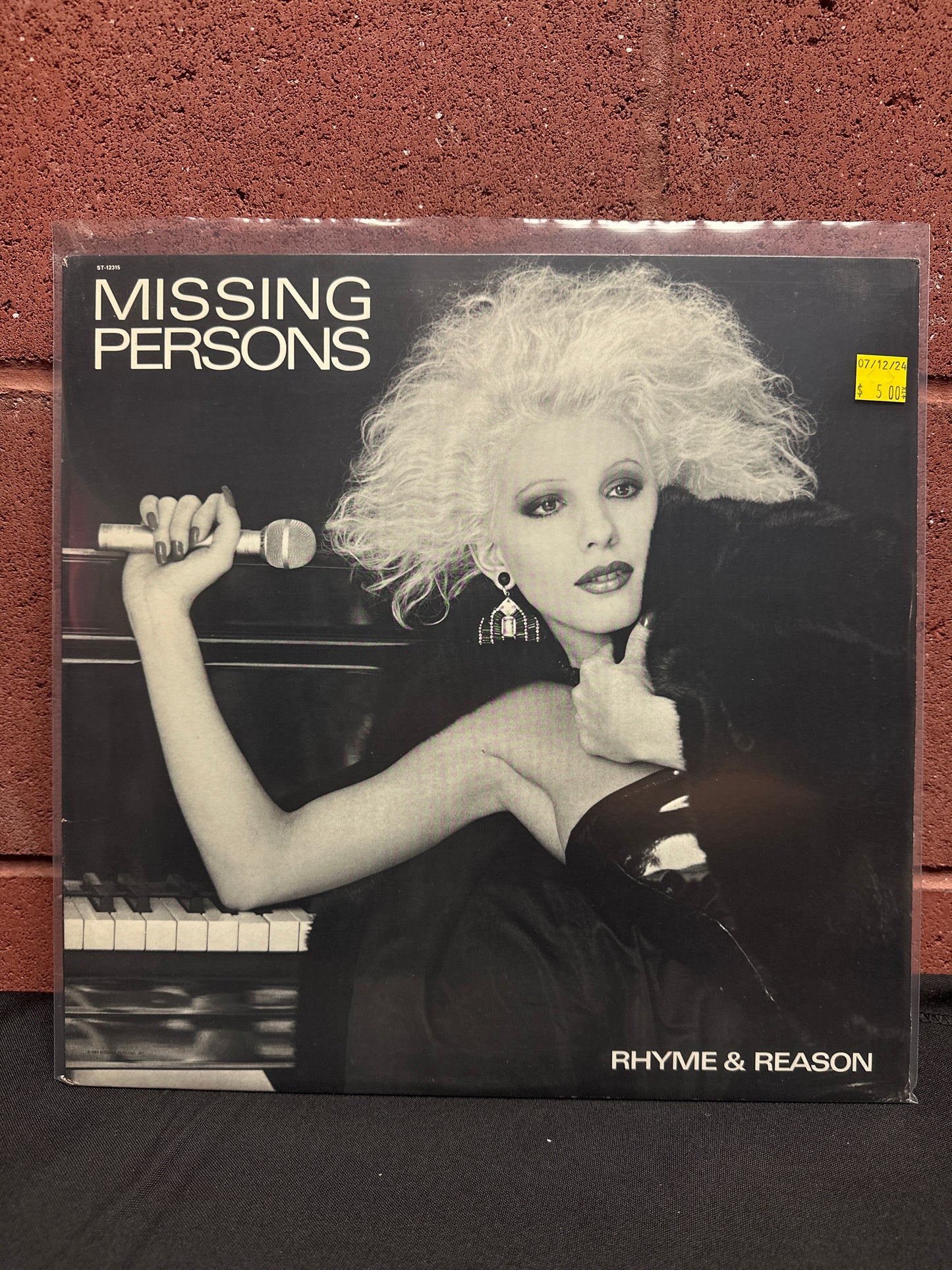 Used Vinyl:  Missing Persons ”Rhyme & Reason” LP