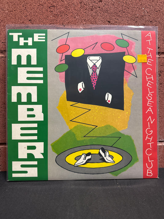 Used Vinyl:  The Members ”At The Chelsea Nightclub” LP