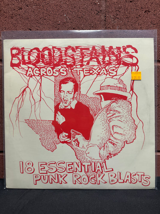 Used Vinyl:  VA ”Bloodstains Across Texas” LP