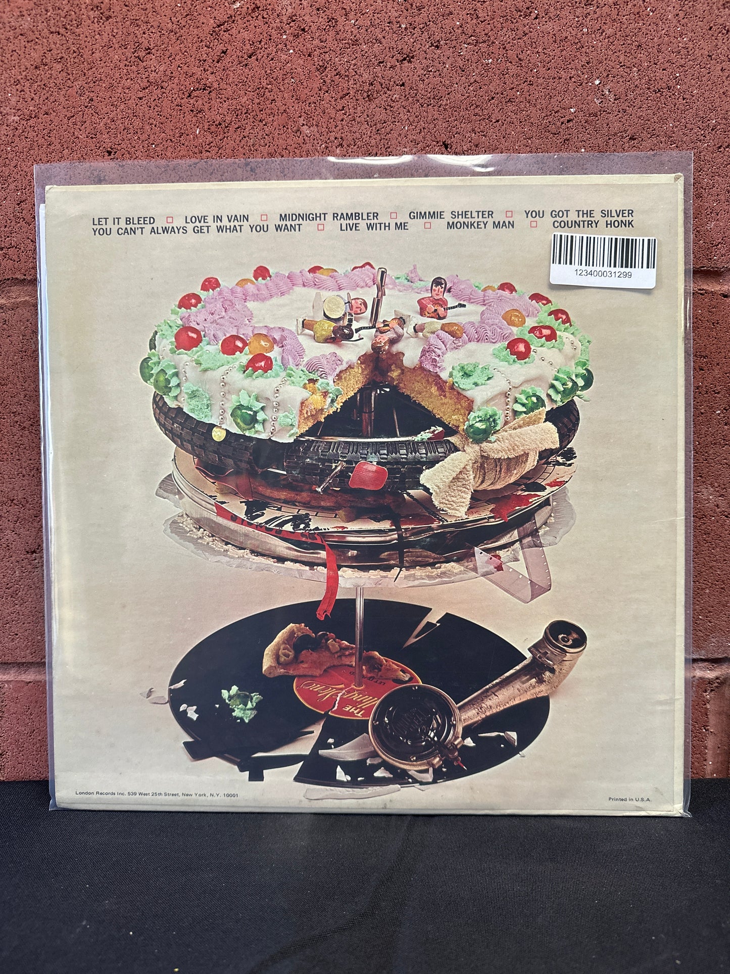 Used Vinyl:  The Rolling Stones ”Let It Bleed” LP