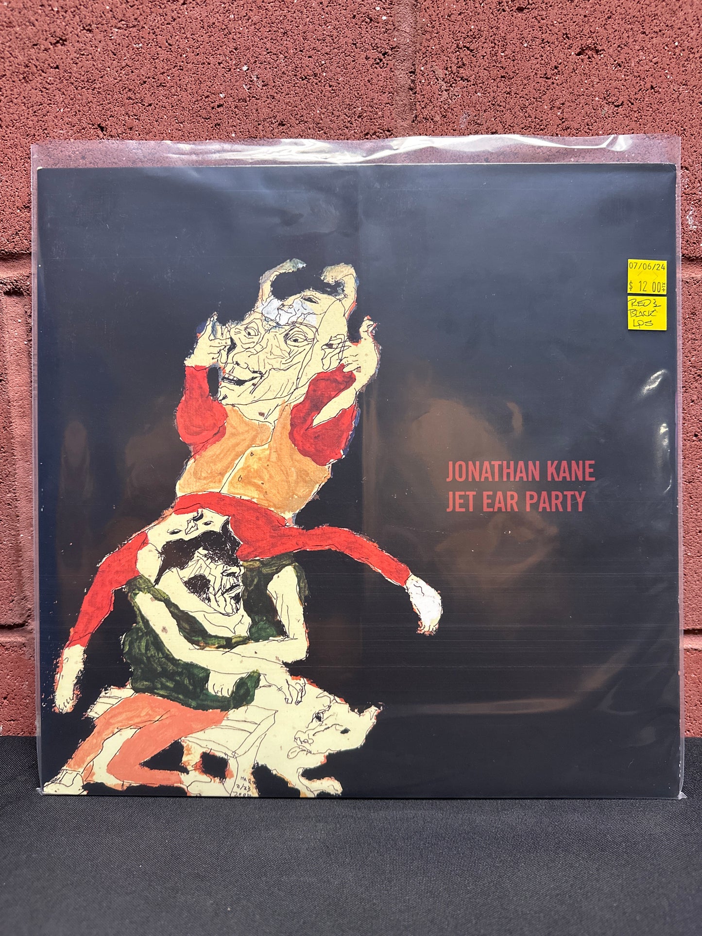 Used Vinyl:  Jonathan Kane ”Jet Ear Party” 2xLP (Colored vinyl)